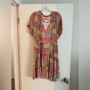 Anthropologie x Maeve Patchwork Dress